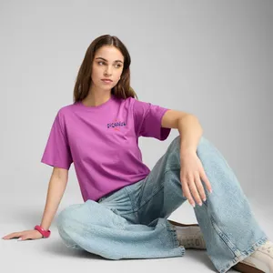 Camiseta ESS FLORAL PACK Relaxed Graphic Feminina