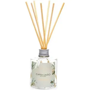 Difusor De Aromas Essential Mels Brushes 200ml Capim Limão