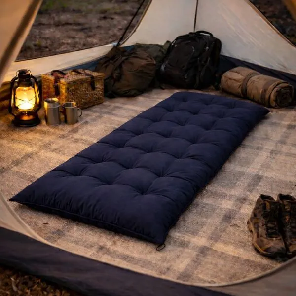 Colchonete Futon Espreguiçadeira Multiuso 170x60 Azul-Marinho Almofada Grande Confortável OEM Colchonete Futon Espreguiçadeira Multiuso 170x60 Azul-Marinho Confortável OEM