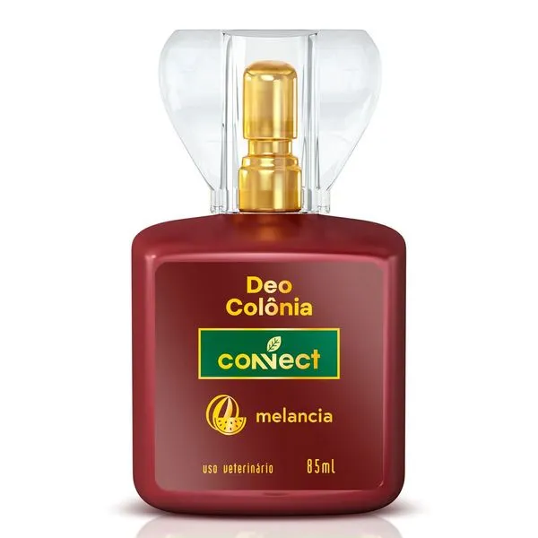Deo Colônia Para Cães E Gatos Connect Melancia 85ml (MP)