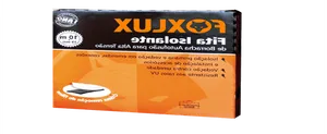 Fita Isolante 19mmx10m Auto Fusão Preta Foxlux