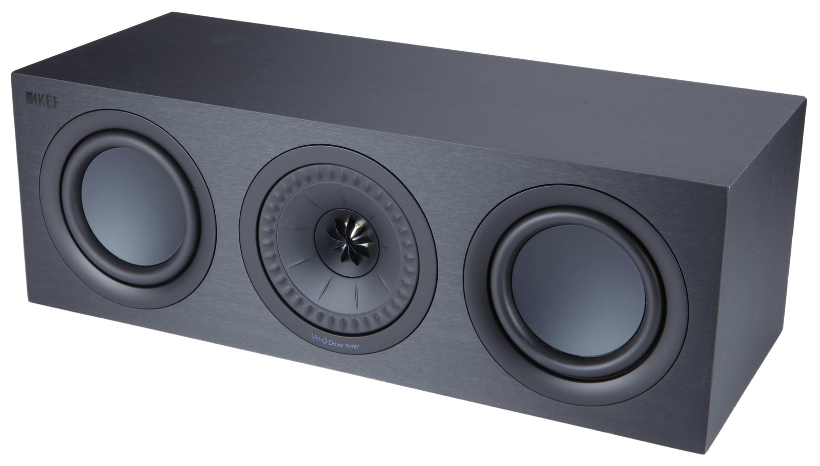 Kef Q250c Caixa Acústica Central Preta 100w Em 8 Ohms