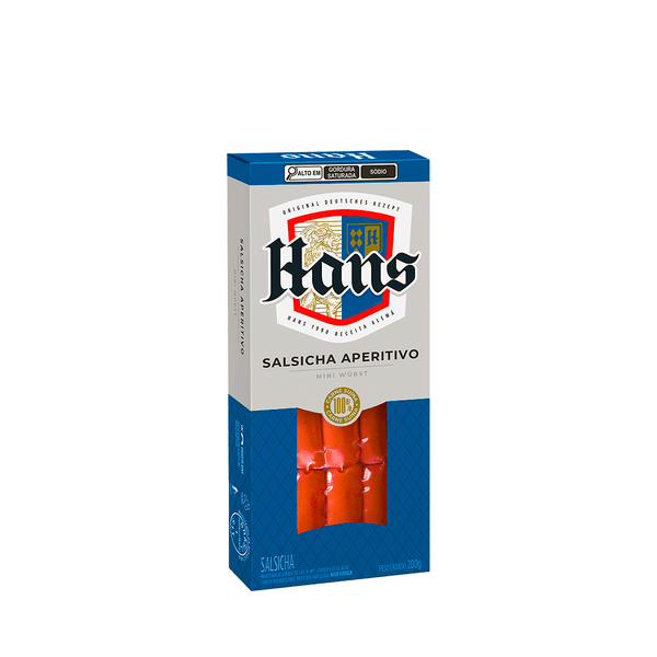 Salsicha Aperitivo Hans - 200g