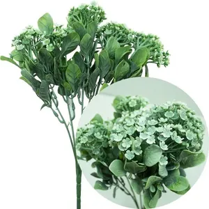 Planta Artificial Kit 4 Kalanchoe Artificial para Decoração com Folhas Reutilizáveis Branco Outras Marcas Planta Artificial Kit 4 Kalanchoe Artificial 30CM com Folhas Reutilizáveis Branco Outras Marcas