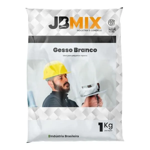 Gesso JBMIX Branco 1kg (MP)
