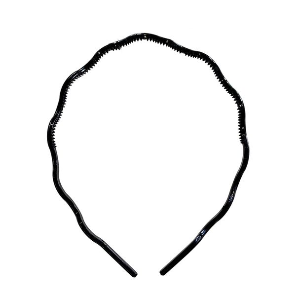Tiara de Cabelo Zalike Ondulada Preta
