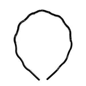 Tiara de Cabelo Zalike Ondulada Preta