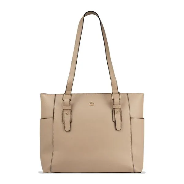 Bolsa Ombro Tote Classic SS23001OW Le Postiche BEGE