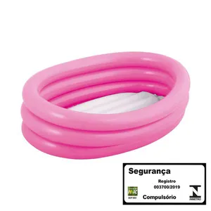 Banheira Inflável Oval - rosa