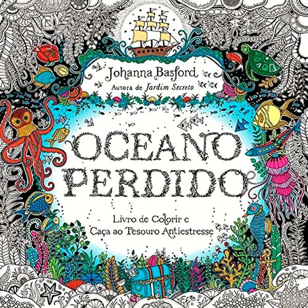 Livro De Colorir Oceano Perdido (MP)