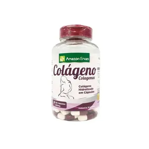 Alimento Nutricional E Funcional Amazon Ervas Colágeno Colagemax 120 Cápsulas 300mg