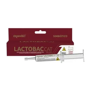 Probiótico Organnact Para Gatos Seringa De 12ml (MP)