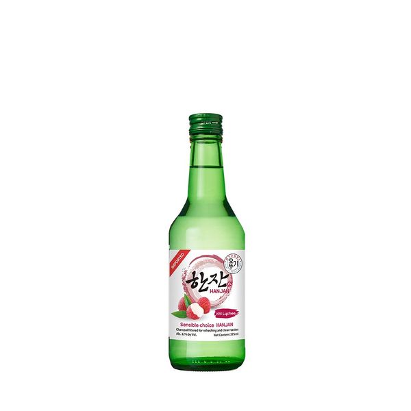 Bebida Alcoólica Hanjan Soju Sabor Lichia - 375ml