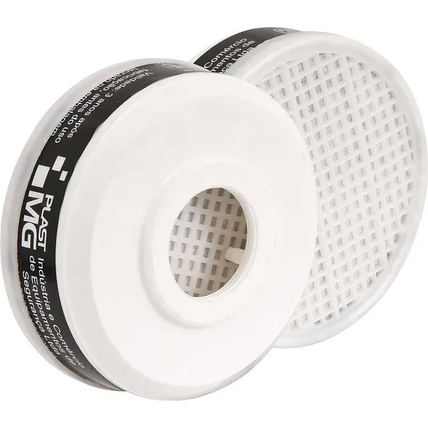 Cartucho para respiradores série 630 NW 60926 MULTIGASES+P3 para vapores 627 NW PLASTCOR