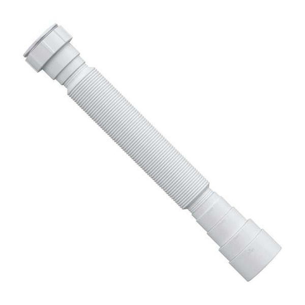 Sifão Universal Branco Pvc 74cm - Encaixe Universal 38-40-48-50mm