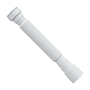Sifão Universal Branco Pvc 74cm - Encaixe Universal 38-40-48-50mm