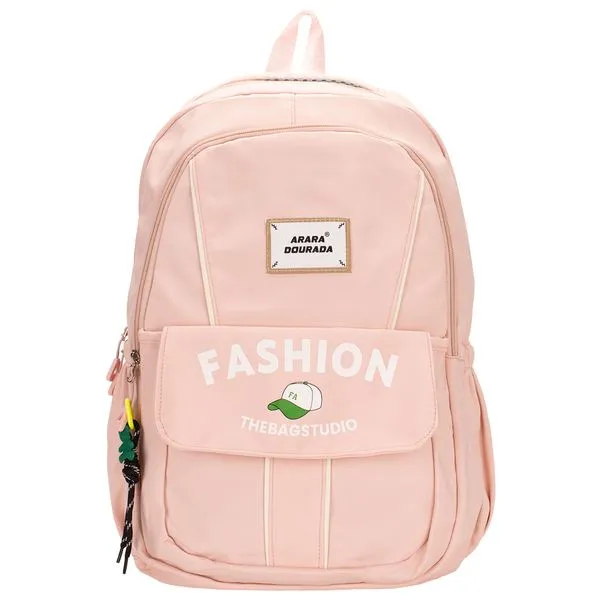 Mochila Feminina Arara Dourada - RY66175 ROSA