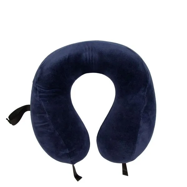 Almofada de Pescoço Ergonômica Travel Stradda AZUL ESCURO