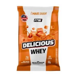 Whey Protein Delicious FTW Sabor Doce de Leite Argentino 30g