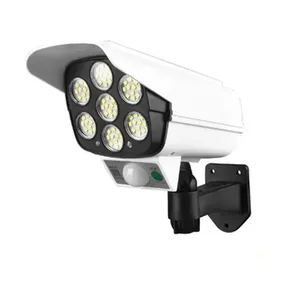 Luminaria Solar Camera Falsa Sensor De Proximidade 3