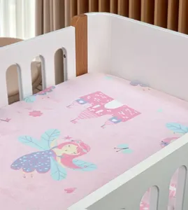 Cobertor Flannel Kids 110 x 150 cm Fadas Rosa