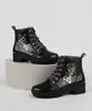 Bota Coturno Infantil Barbie Grendene Preta 29-30