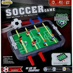 Jogo de Pebolim de Mesa Portátil FU3718 com Marcador de Gol para Crianças a Partir de 5 Anos Futuro Kids Jogo de Pebolim de Mesa Portátil FU3718 com Marcador de Gol Futuro Kids