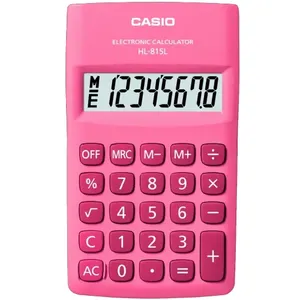 Calculadora De Bolso 8 Digitos Rosa
