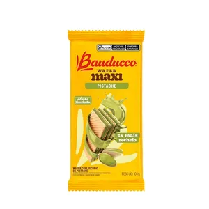 Wafer Bauducco Maxi Pistache - 104g