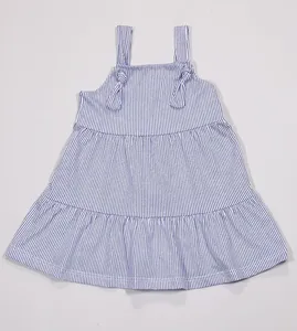 Vestido Com Calcinha Listras - 4237 Azul - M