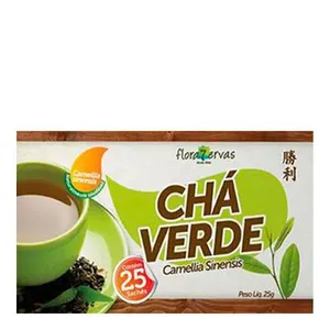 Chá Verde Flora 7 Ervas 80un .