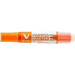 Pincel para Quadro Branco Pilot V Board Master WBMA-VBM Recarregável com Refil 12 Unidades Laranja Pincel para Quadro Branco Pilot V Board Master WBMA-VBM 12 Unidades Laranja