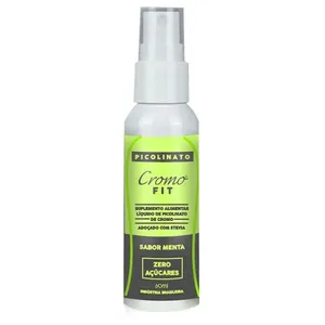 Cromofit Menta Com Stevia 60ml - Cromofit