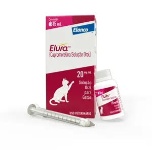 Elura Solução Oral para Gatos 20mg/ml 15 ml