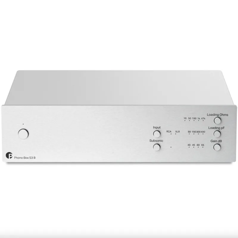 Pré Phono Pro-Ject Box S3 B ( Feito na Europa ) Silver