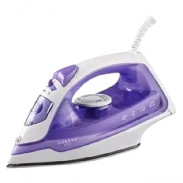 Ferro de Passar a Seco e a Vapor Ctmd Eshop Digital Sokani 2000W Base Antiaderente Lilas 110V Ferro De Passar A Vapor Sokani 2000w 110V Lilas