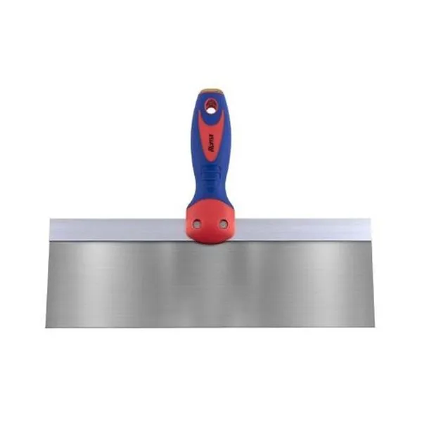 Espátula De Aço Inox 30cm Com Cabo Emborrachado - Uso Profissional