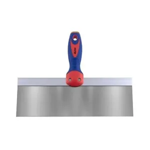 Espátula De Aço Inox 30cm Com Cabo Emborrachado - Uso Profissional