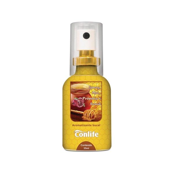 Própolis Conlife Mel Romã Spray Bucal Frasco 30ml