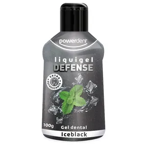 Liquigel Powerdent Defense Ice Black 100g (MP)