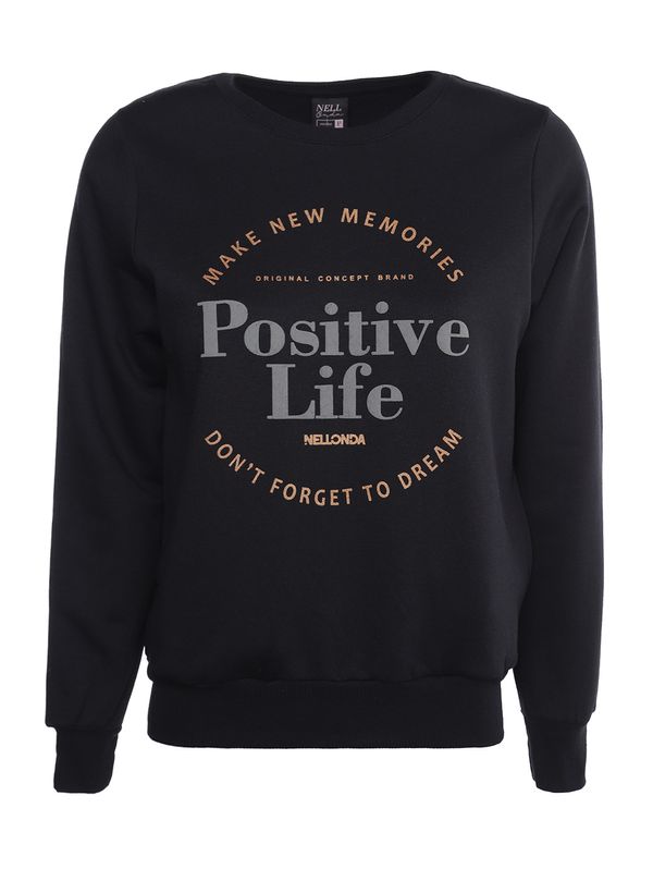 Moletom Estampado Feminino PRETO G