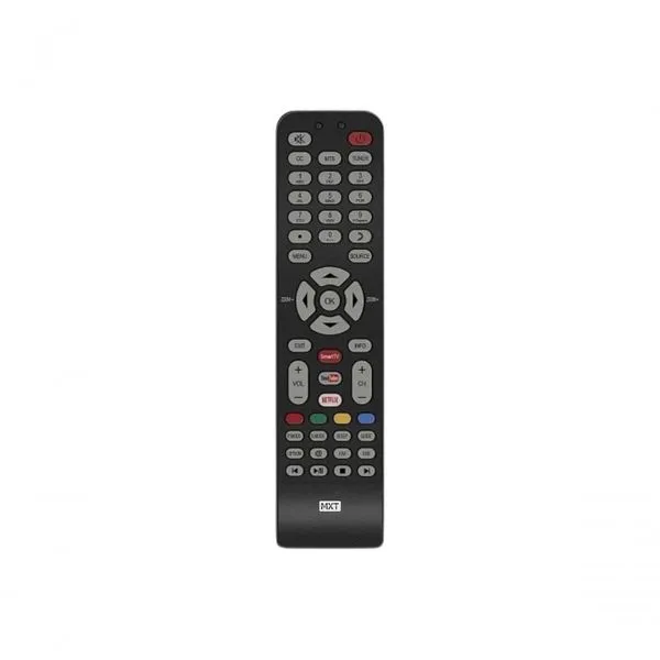 Controle Remoto Grupo MXT 01351 TCL 199E Youtube Netflix para TV com Acesso Rápido a Apps Preto Controle Remoto Grupo MXT 01351 TCL 199E Youtube Netflix para TV com Atalhos Dedicados Preto