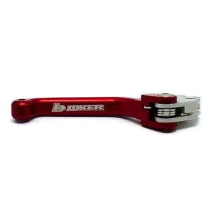 Kit Manetes Retrateis para Guidão CRF 230 e CRF 250F Vermelho em Aluminio Liga 6061 T6 Biker Acessorios Kit Manetes Retrateis para CRF 230 e CRF 250F Vermelho em Aluminio Usinado Biker Acessorios