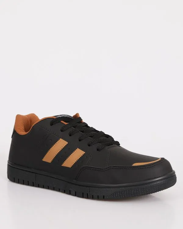 Tênis Masculino Casual Veloce Com Recorte Preto 42