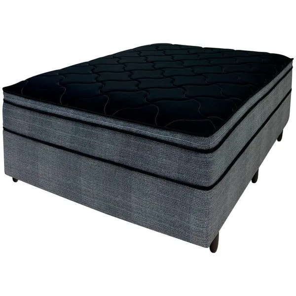 Cama Box Viúva Confort Molas Ensacadas Pelmex Pocket 70x120x203cm (MP)