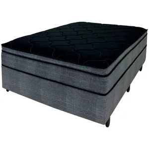 Cama Box Viúva Confort Molas Ensacadas Pelmex Pocket 70x120x203cm (MP)
