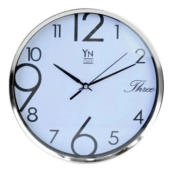 Relógio De Parede YN Clock Redondo 25cm Sortido (MP)