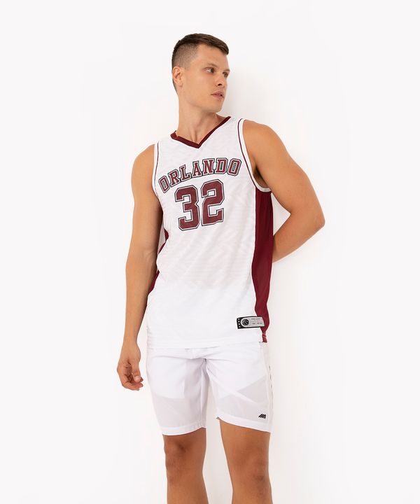 regata basquete orlando esportiva branco GG