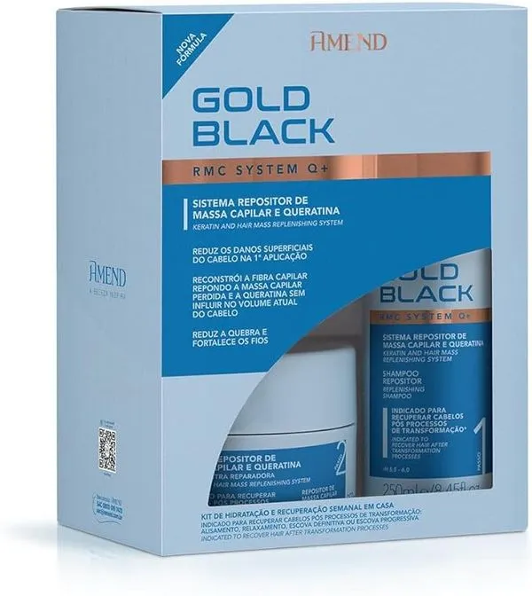 KIT GOLD BLACK SISTEMA REP MASSA CAP NV Amend