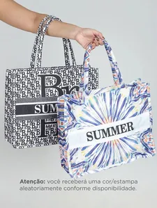 Bolsa De Praia Tote Feminina SORTIDO